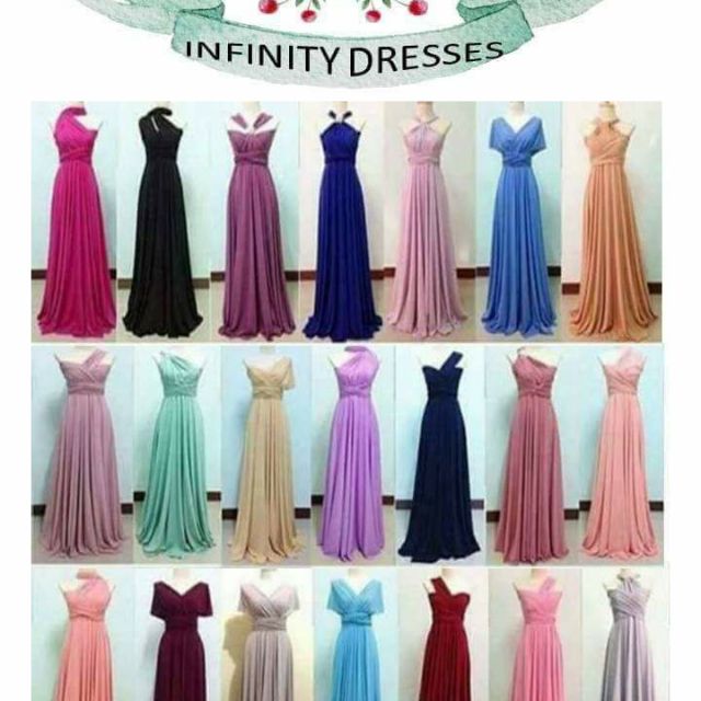 infinity dresses plus size