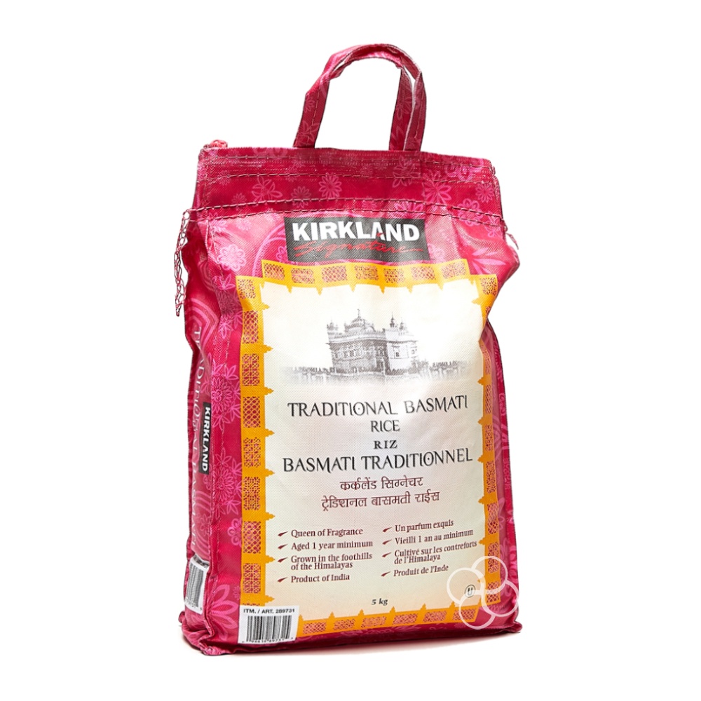 Kirkland Signature Traditional Basmati Rice 5kg Shopee Philippines