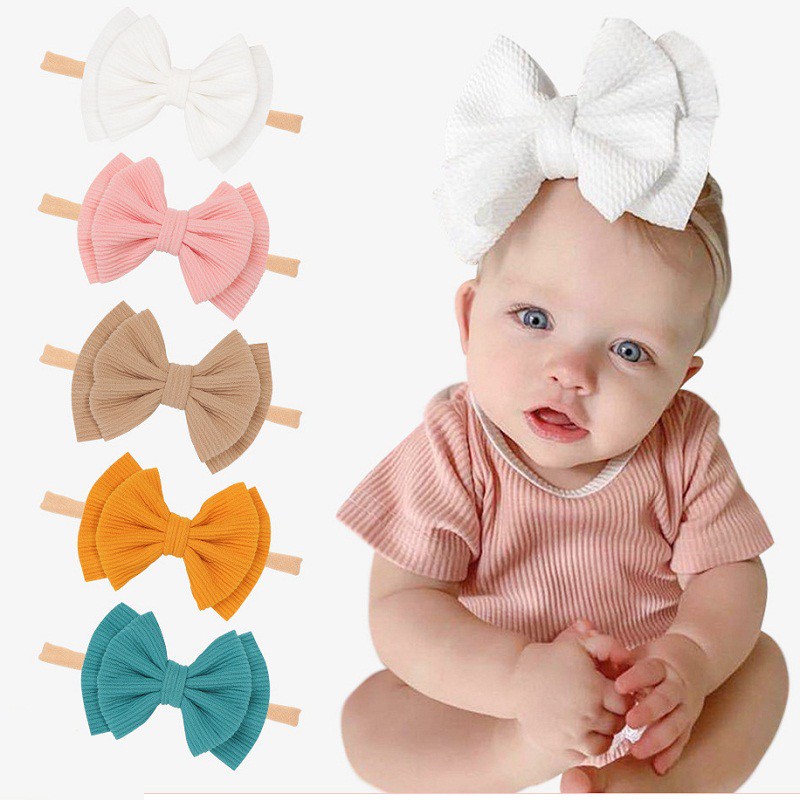 infant headband bows