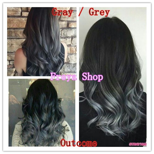 Gray Grey Hair Color With Oxidant 7 1 Bremod Permanent Hair Color Shopee Philippines