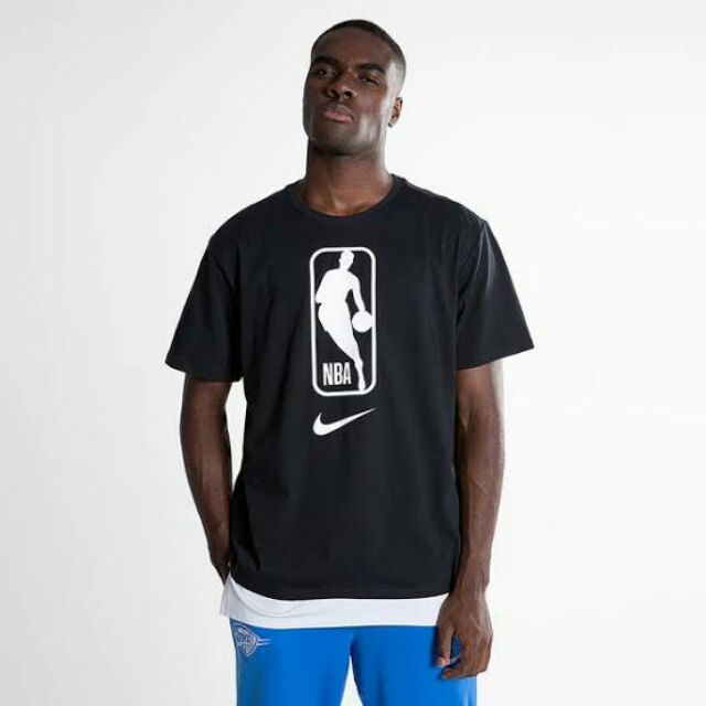 Nike nba T-shirt logo black and white | Shopee Philippines