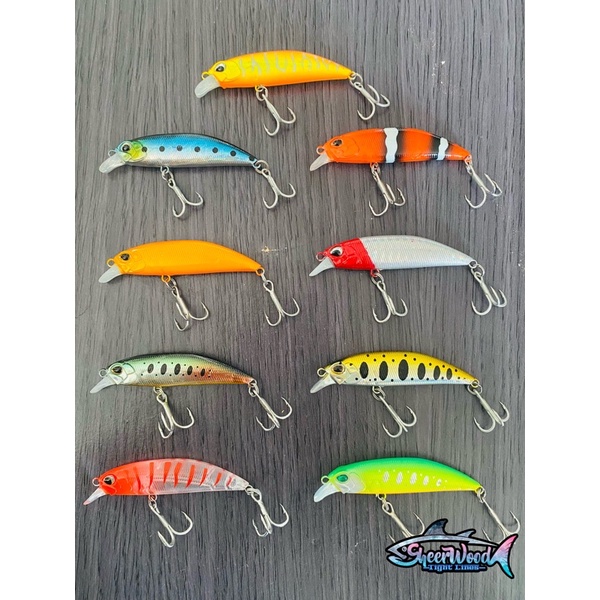 HARBEAST Lures 8.5g 70mm Sinking Minnow Lure (Upgraded Hooks) Shopee