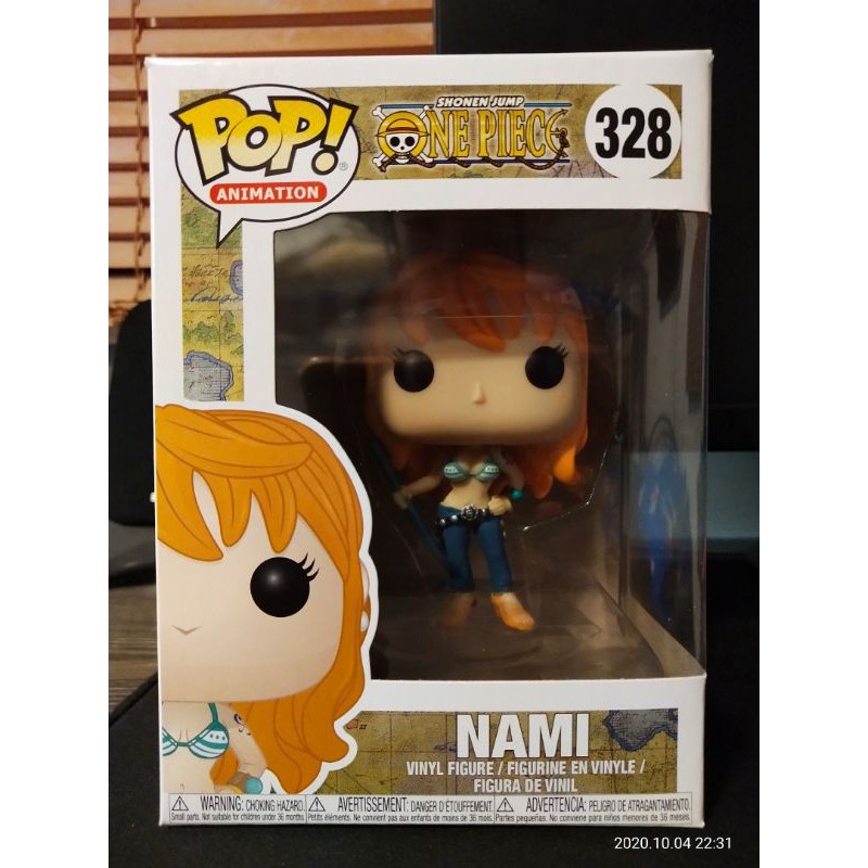 Nami One Piece Funko Pop Authentic With Boss Protector Shopee Philippines