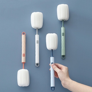 Long Handle Removable  Kitchen Cleaner Tools Sponge Cleaning  Brush #7