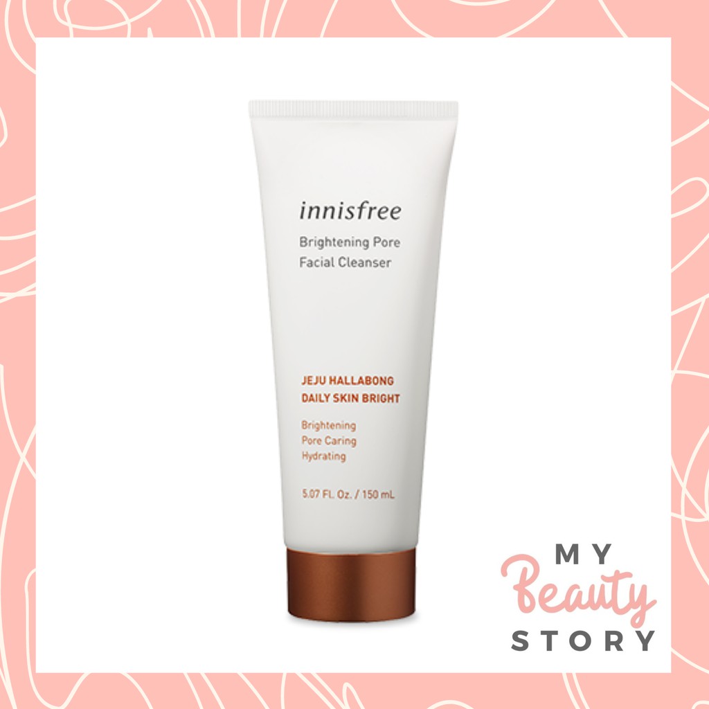 [AUTHENTIC] Innisfree Brightening Pore Facial Cleanser 150ml Shopee