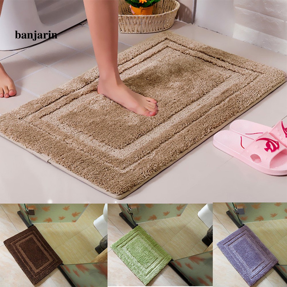 Kendareh Thickened Memory Foam Bathroom Mat Non Slip Super Absorbent  Kitchen Rug Carpet