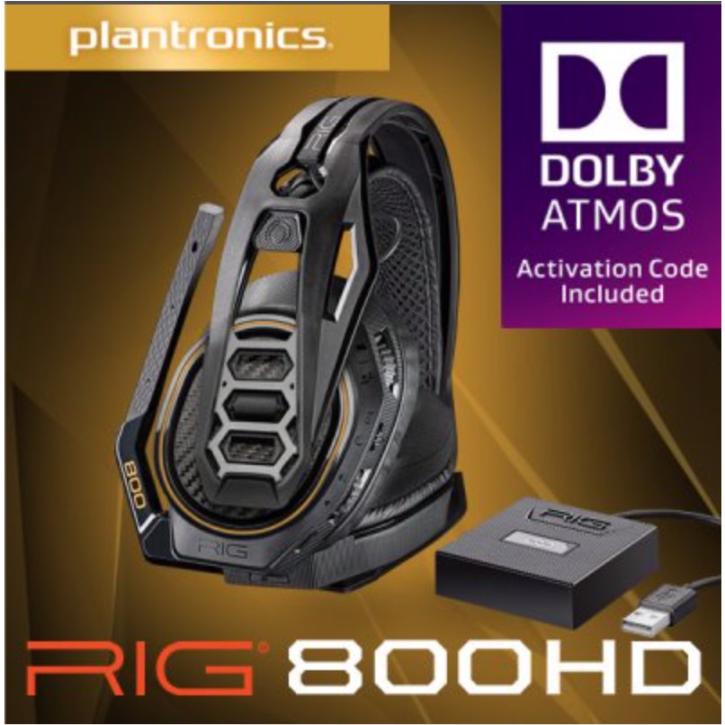 plantronics rig 800hd wireless gaming headset