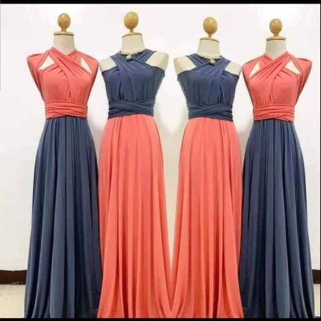 infinity dress wedding entourage