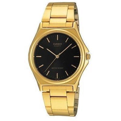 gold casio watch men
