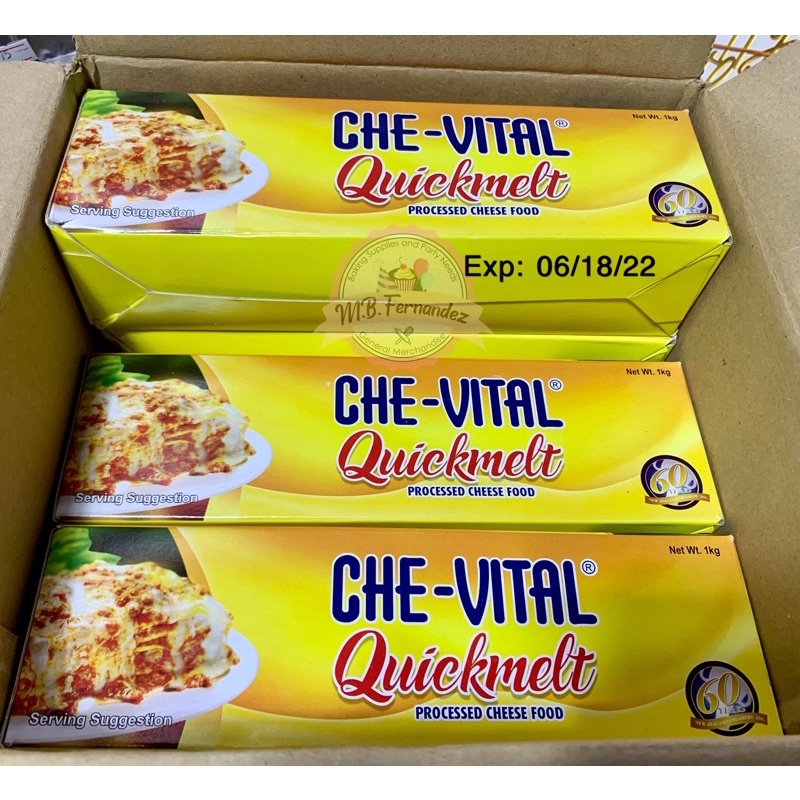 Che Vital Quickmelt Cheese 500g and 1kg Shopee Philippines