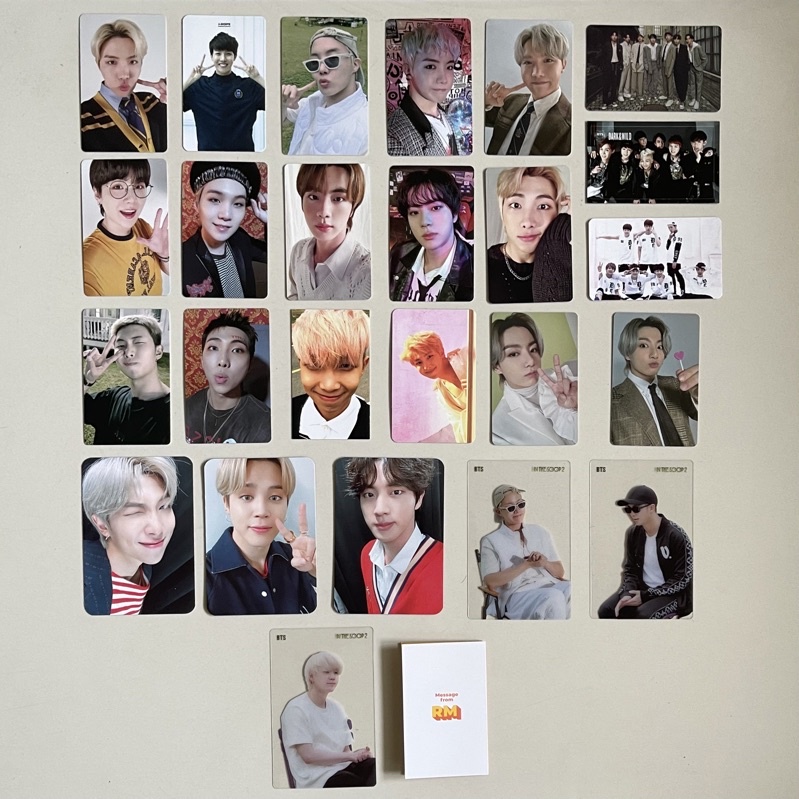 ONHAND RANDOM BTS PHOTOCARDS (DECO KIT, FESTA, SG 2022, ALBUMS, IN THE ...