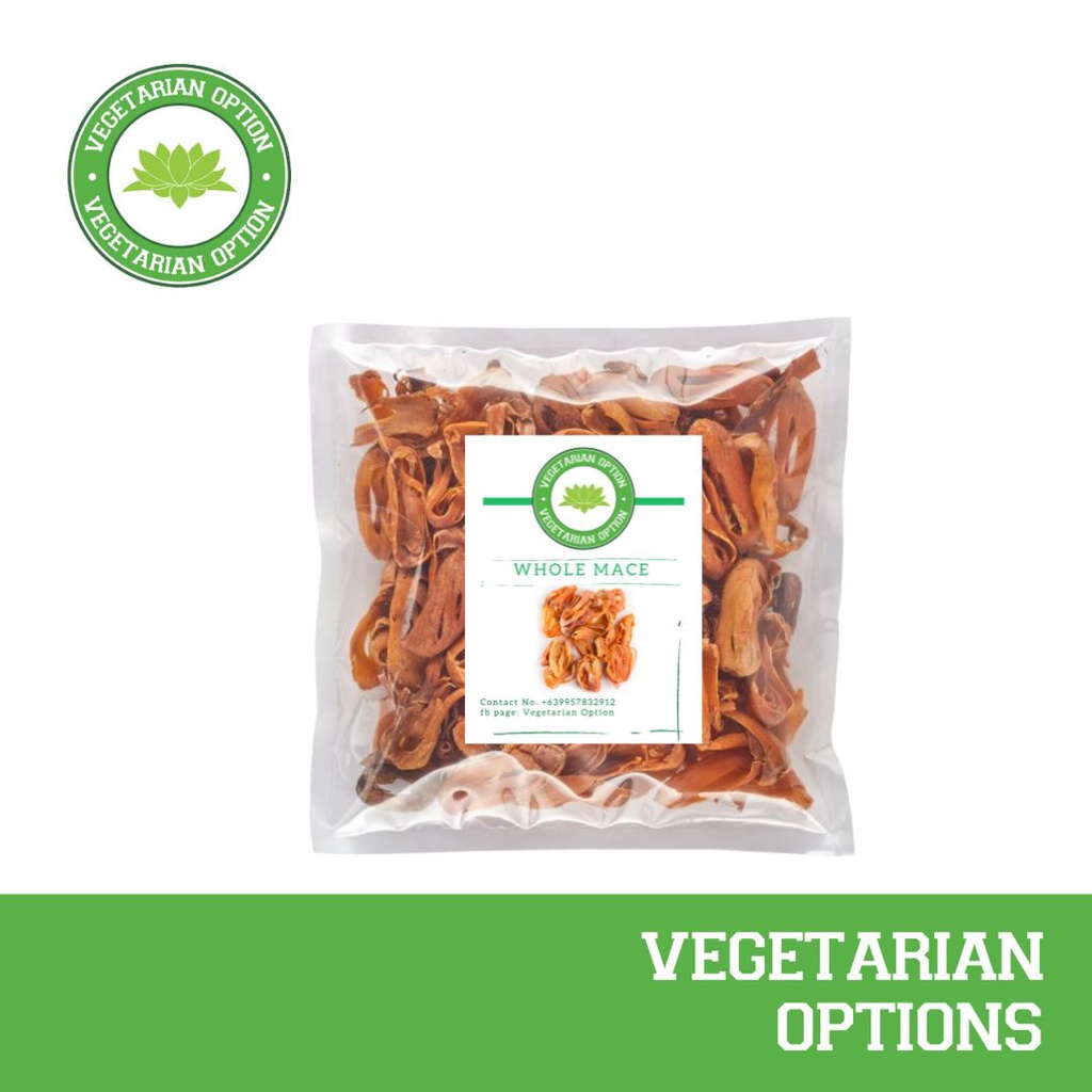 Whole Mace Blades (Dried Edible Nutmeg Rind) 25G 50G Imported from