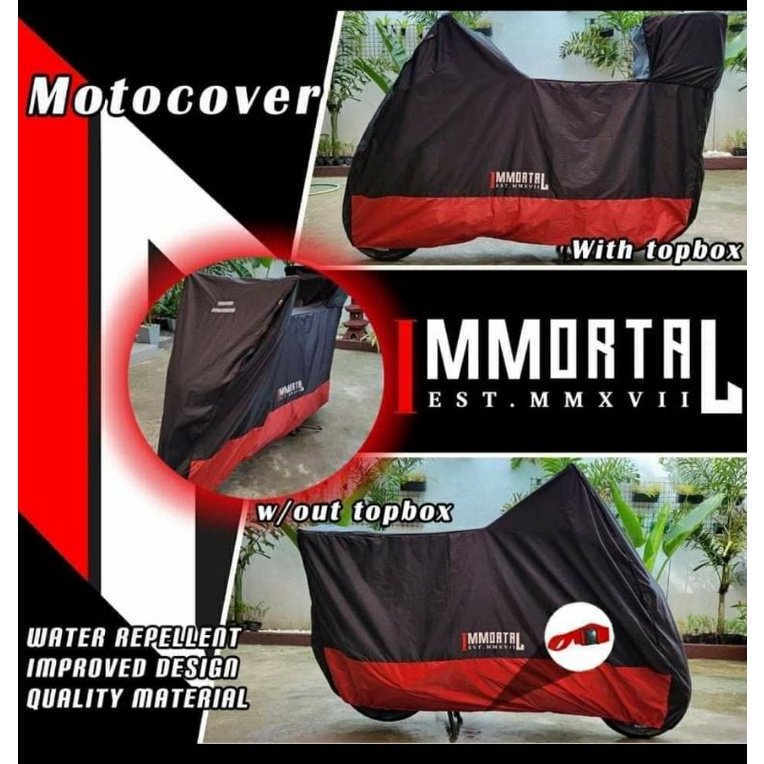 Immortal Motorcover (Upgraded) | Shopee Philippines