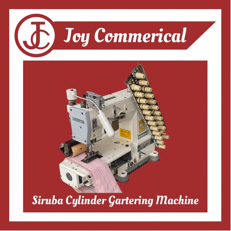 Siruba Cylinder Gartering Machine Brandnew & SemiBrandnew