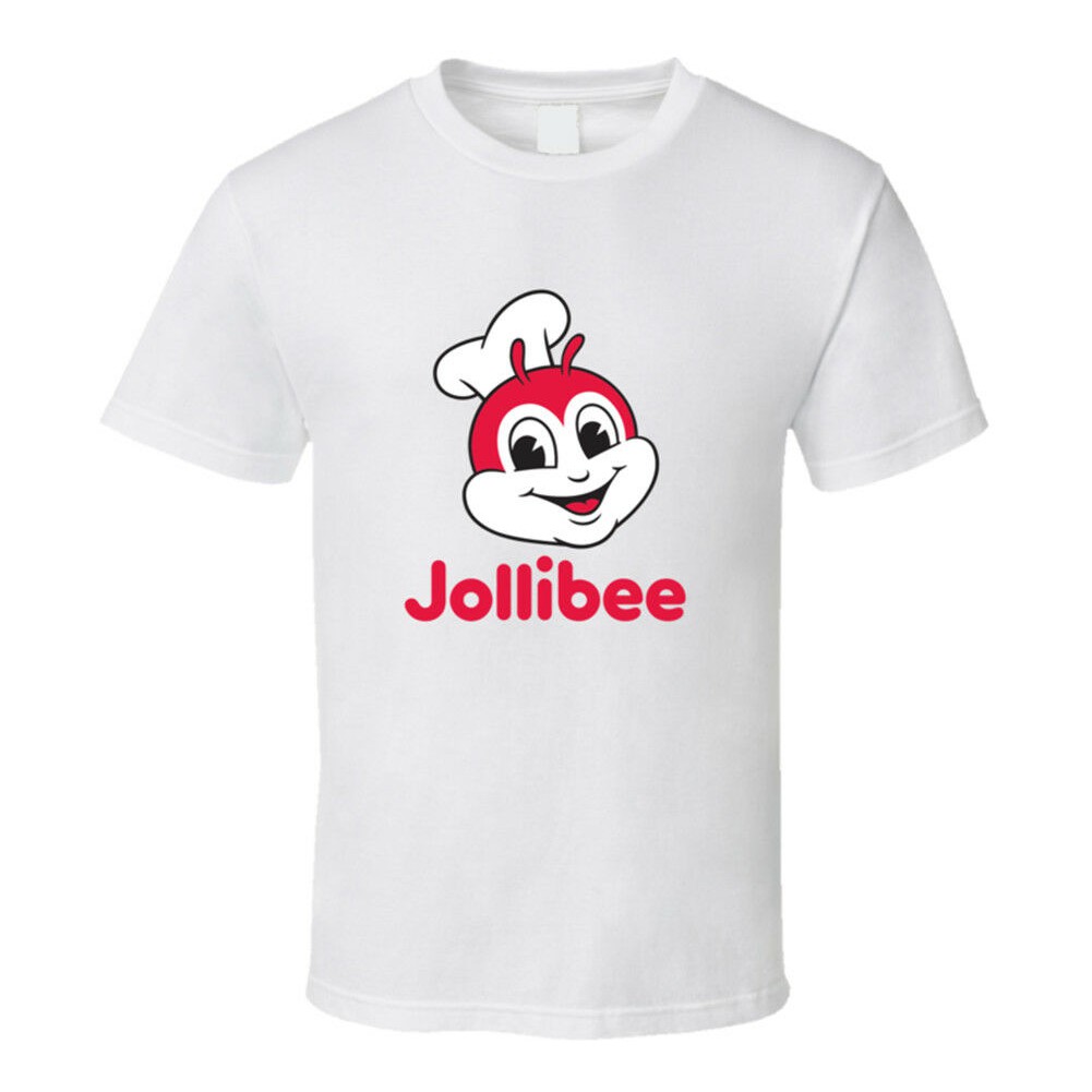 Jollibee 100 Cotton Sports Fitness T Shirt Mens Tee Chef Bee Food Mip Many Colors Fan Gift Shopee Philippines