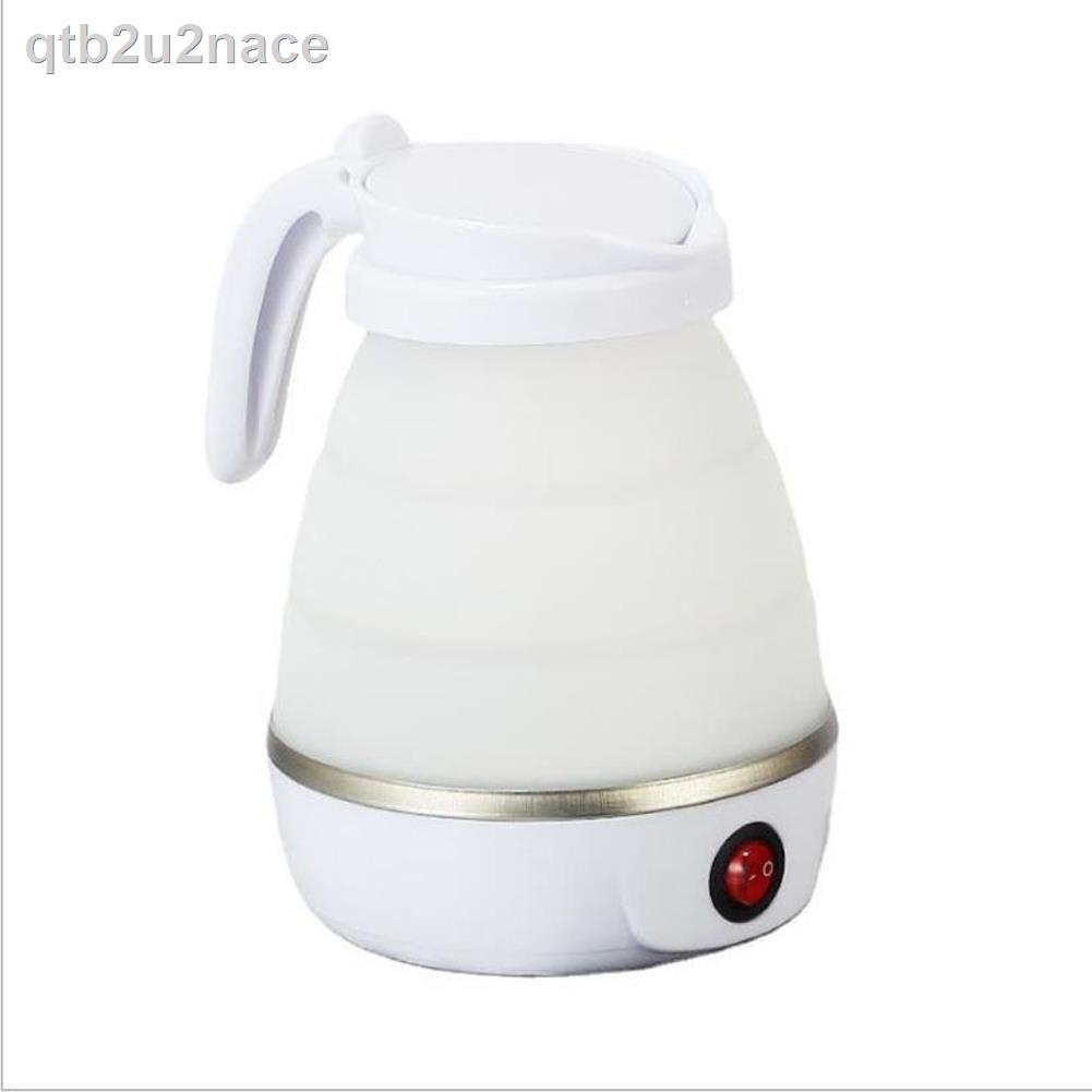 Mini Travel Silicone Folding Kettle Stainless Steel Edible Silicon Electric Kettle Foldable Electri