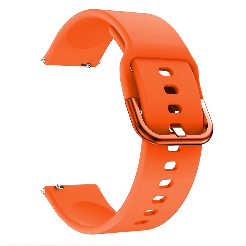 20MM WatchStrap For Samsung Galaxy Watch 5 4 44mm 40mm / Classic 42mm 46mm WatchBand Silicone Smart Wristband Bracelet Belt