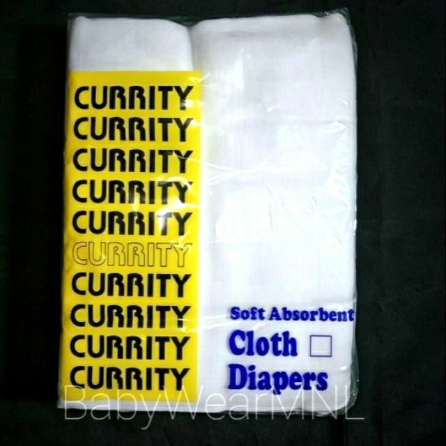 12pcs Newborn Curity Lampin Gauze Type plain white Insert kids baby