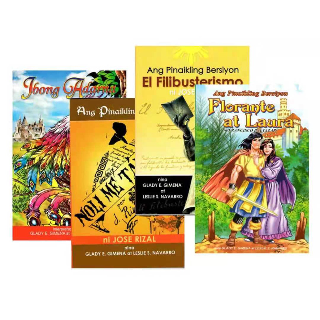 History Book Ibong Adarnanoli Me Tangereel Filibusterismo Florante At Laura Presyo ₱42