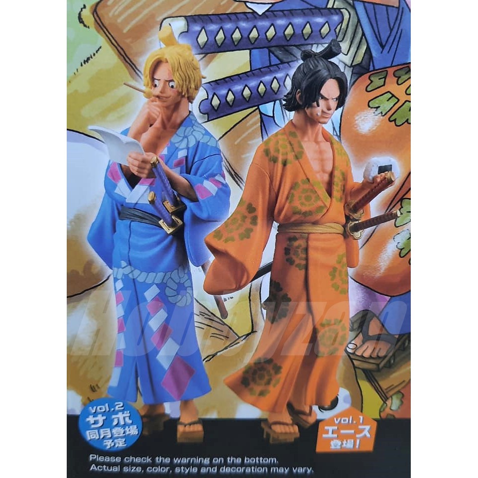 One Piece Magazine Figure A Piece Of Dream Sabo And Ace Shopee Philippines