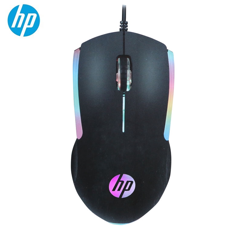 Original HP M160 RGB Mouse HP USB Wired Gaming MiceOptical DPI 1000 3D ...