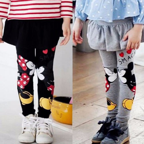 girls mickey mouse leggings