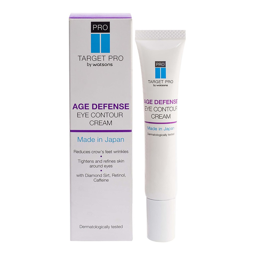 Target Pro by Watsons Age Defense Eye Contour Cream 12ml Shopee