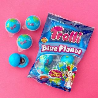 Trolli BLUE PLANET 75g (CONTAINS 4pcs PLANET GUMMI INSIDE) | Shopee ...