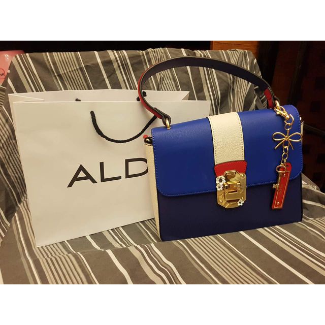 aldo blue handbag