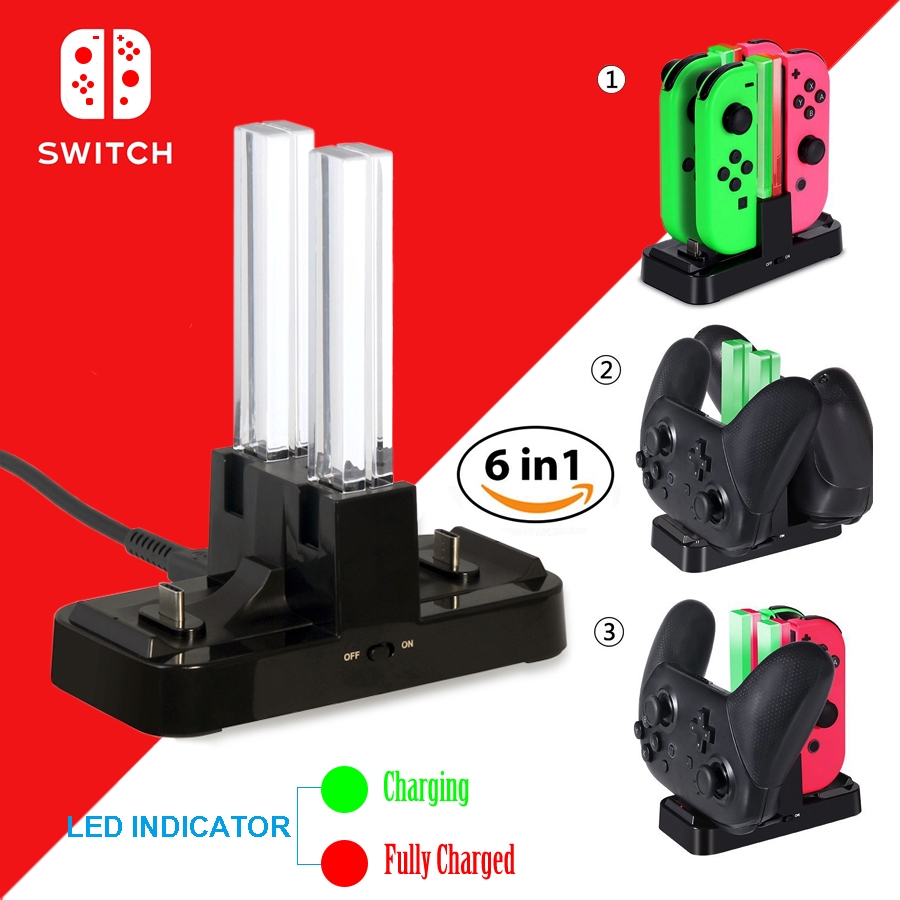 Switch Pro Controller Charging Dock Stand Station For Nintendo Switch And Switch Lite Charger For Nintendo Switch Switch Lite With A Type C Charging Cable Shopee Philippines