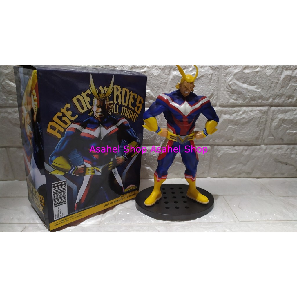 Age Of Heroes All Might Boku No Hero Academia Action Figure My Hero Academia Ko Version Shopee Philippines