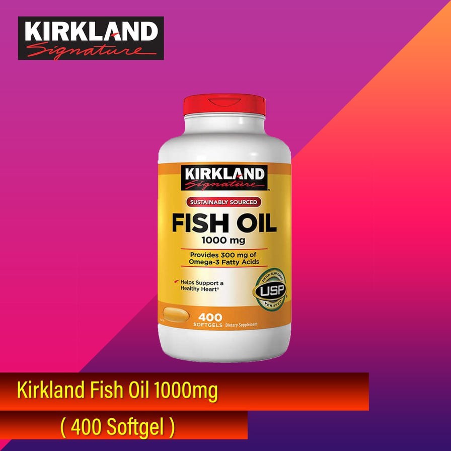 KIRKLAND FISH OIL 1000mg Shopee Philippines