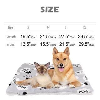 Spot s hairWinter Pet Dogs Bed Cats Mat Soft Fleece Puppy Cats Blanket Dog Mattress Beds Warm Sleepi #3