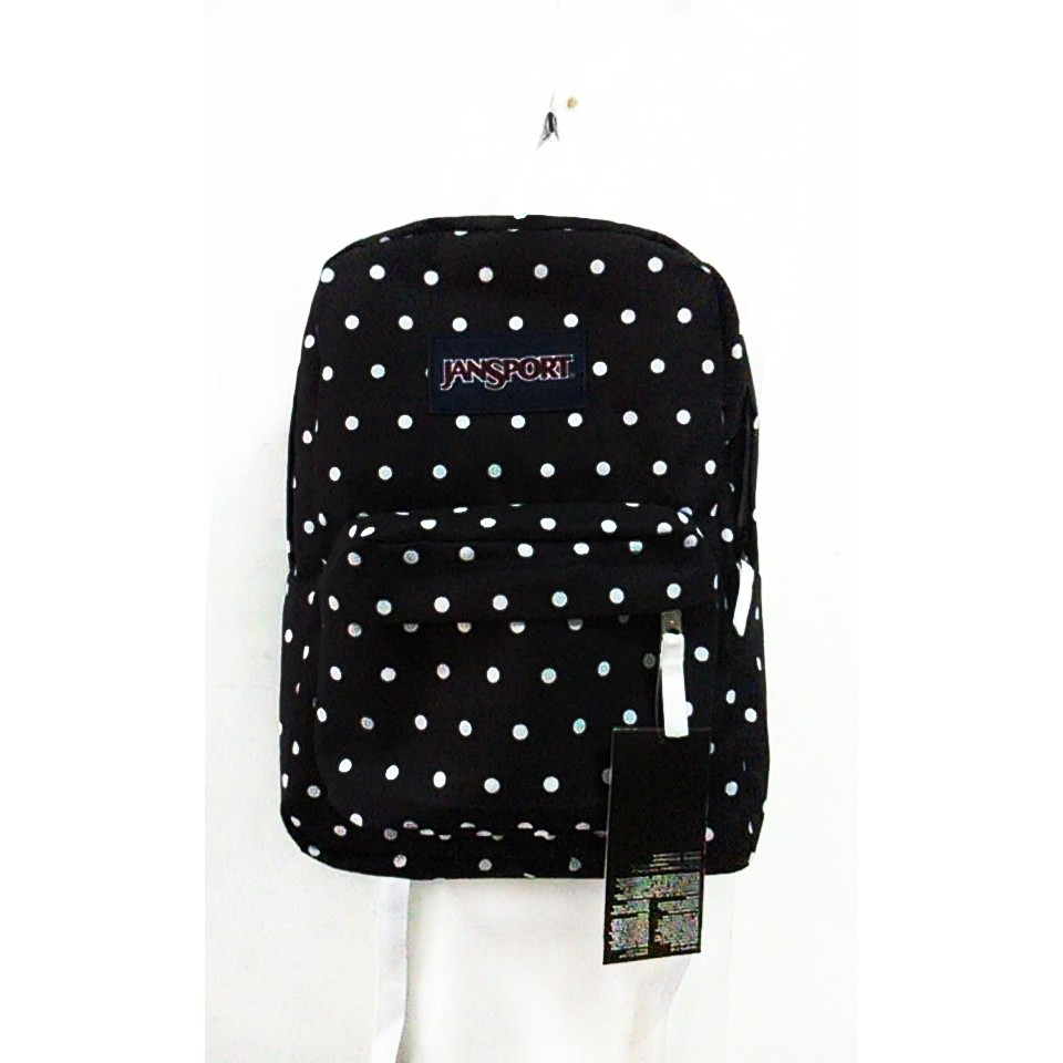 white jansport bag