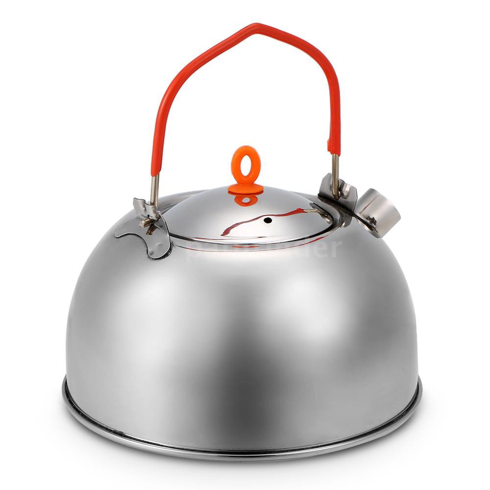 Pathfinder 0.6L Stainless Steel Tea Kettle Portable Outdoor Camping