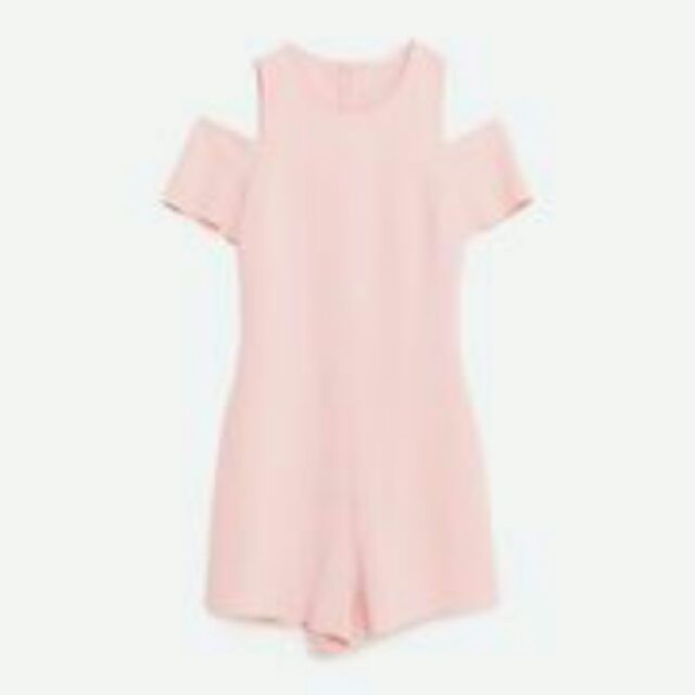 zara pink romper
