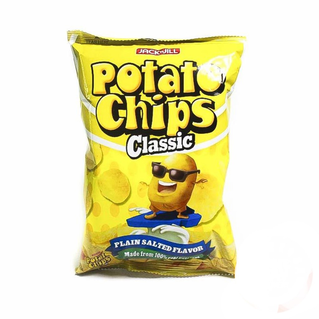 Jack 'n Jill Potato Chips Classic 60g [7Eleven] Shopee Philippines