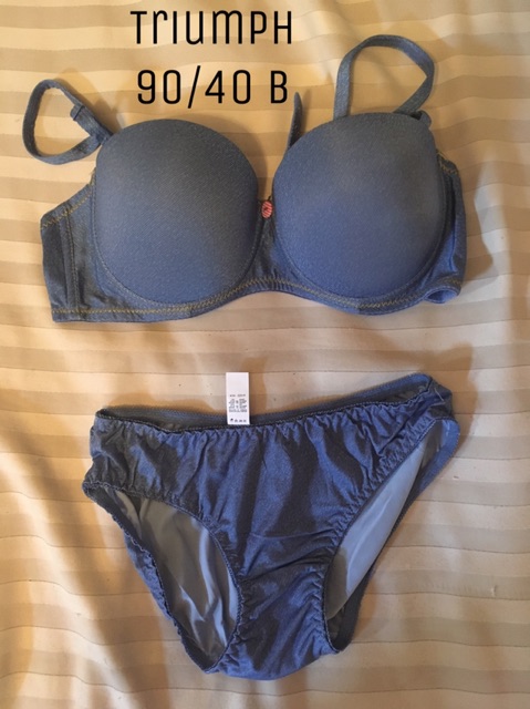 triumph bra panty set