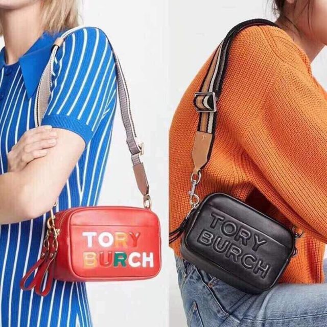 tory burch perry double zip mini bag