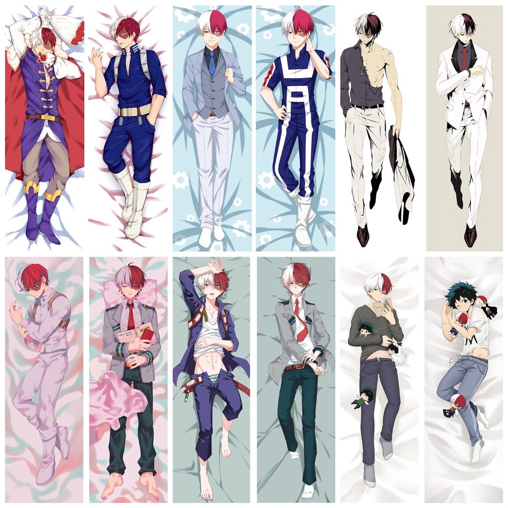 My Hero Academia Dakimakura Pillow Case Bedroom Decoration Cosplay ...