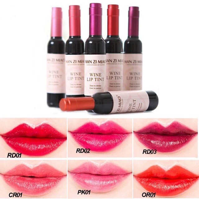 Wine lip tint. Lips tint cream Kiki Beauty and Care Shopee Philippines