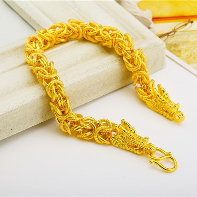 Gelang emas berlapis gelang lelaki domineering gelang Gelang emas berlapis gelang lelaki domineering gelang
