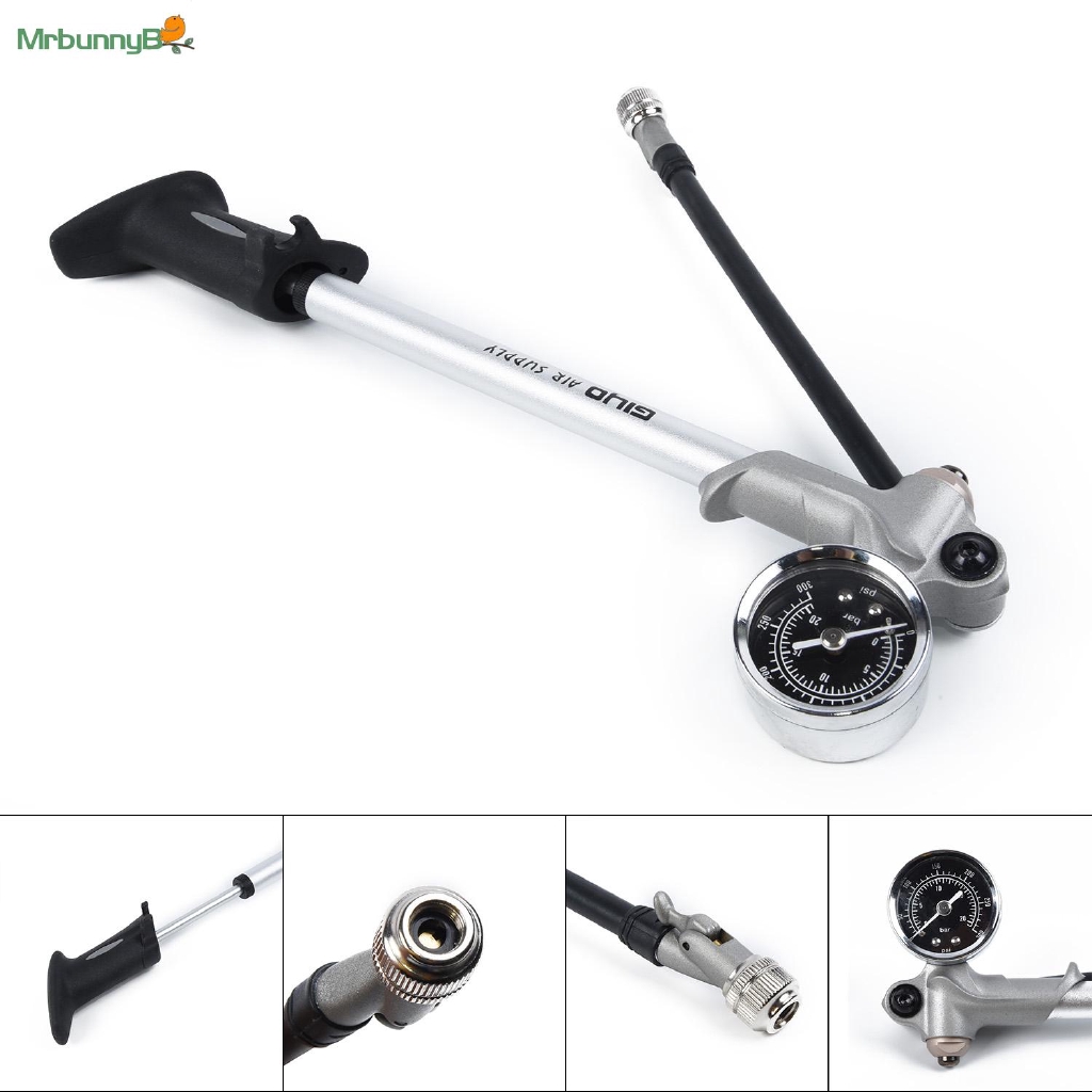 Mountain Bike Bicycle Suspension Pump High Pressure Air Fork Shock MTB 300Psi Shopee Philippines