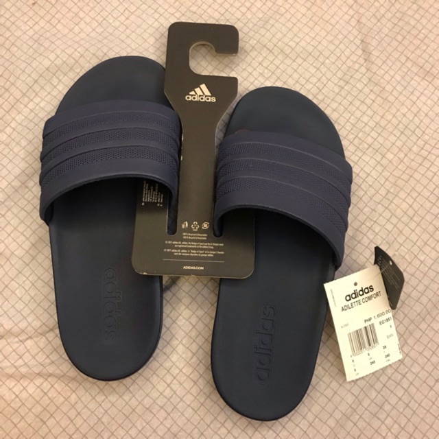 adidas adilette navy blue