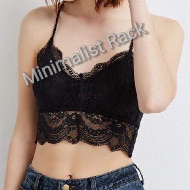 lace bralette top