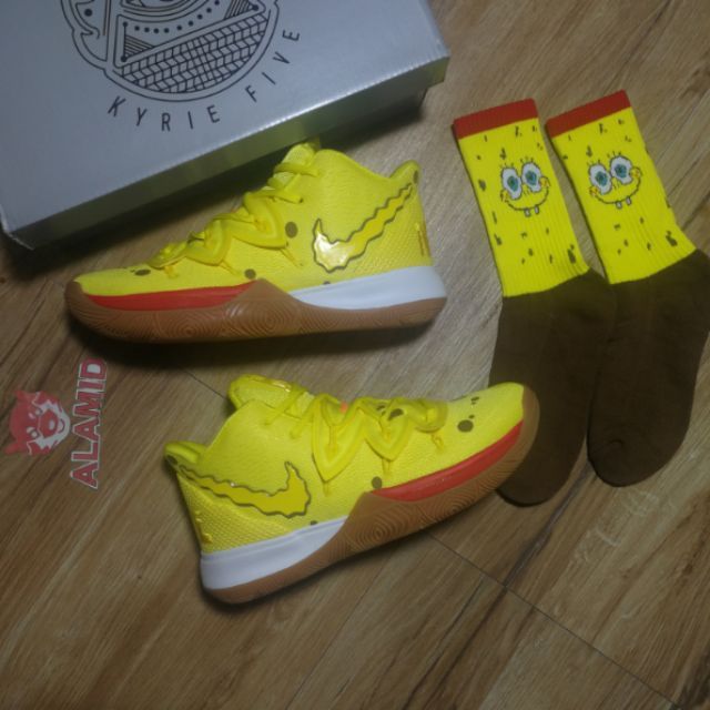 kyrie 5 spongebob shopee
