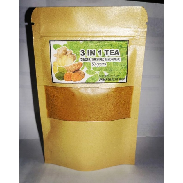Ginger, Turmirec and Moringa (3in1 Tea) | Shopee Philippines
