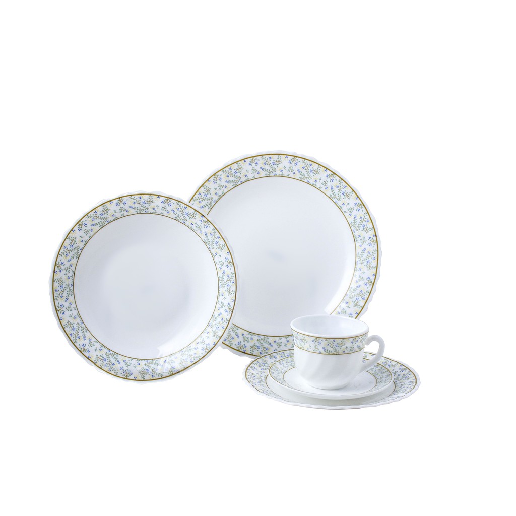 Masflex 10 Piece Opal Dinner SetGoldline Shopee Philippines