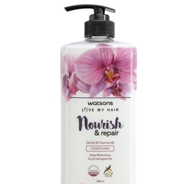 Watson's Love My Hair Orchid & Chamomile Conditioner 1000mL | Shopee  Philippines