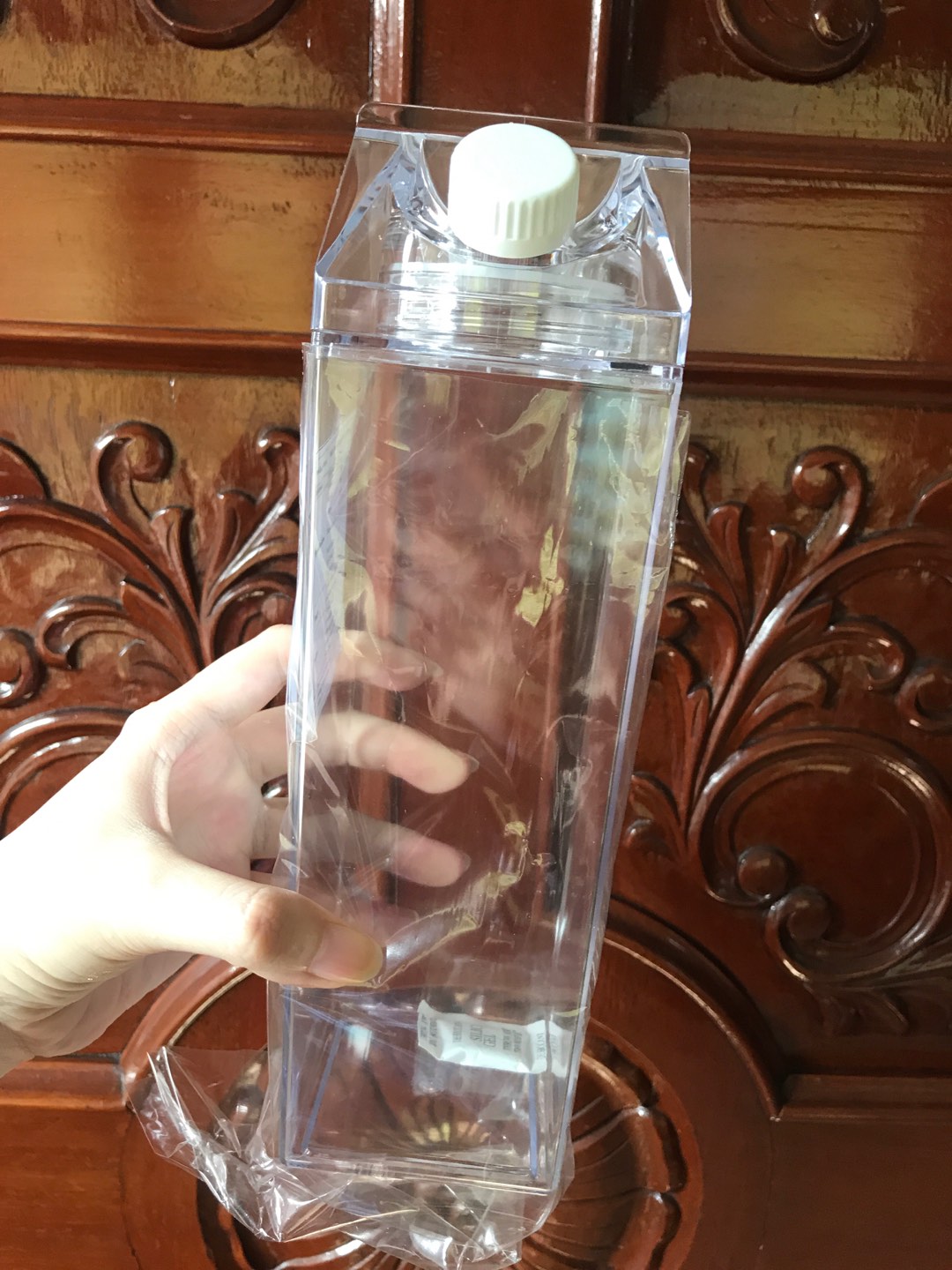 Clear Milk Carton Shaped Water Bottle | Shopee Philippines